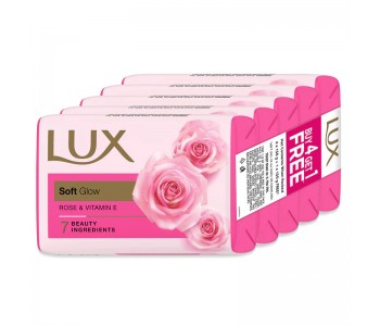 LUX SOFT GLOW ROSE & VITAMIN E SOAP SET BIG